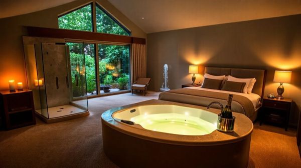Top 10 love rooms avec jacuzzi pour votre escapade en couple
