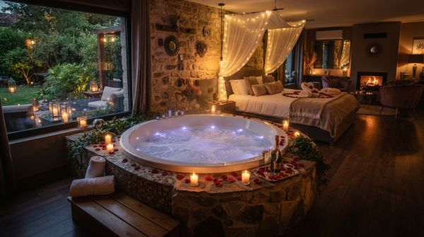 Top 10 love rooms avec jacuzzi pour votre escapade en couple